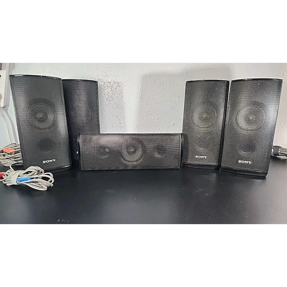 Sony Speaker SS-TSB118 Surround Front‎ Left/Right Center Speakers Black *